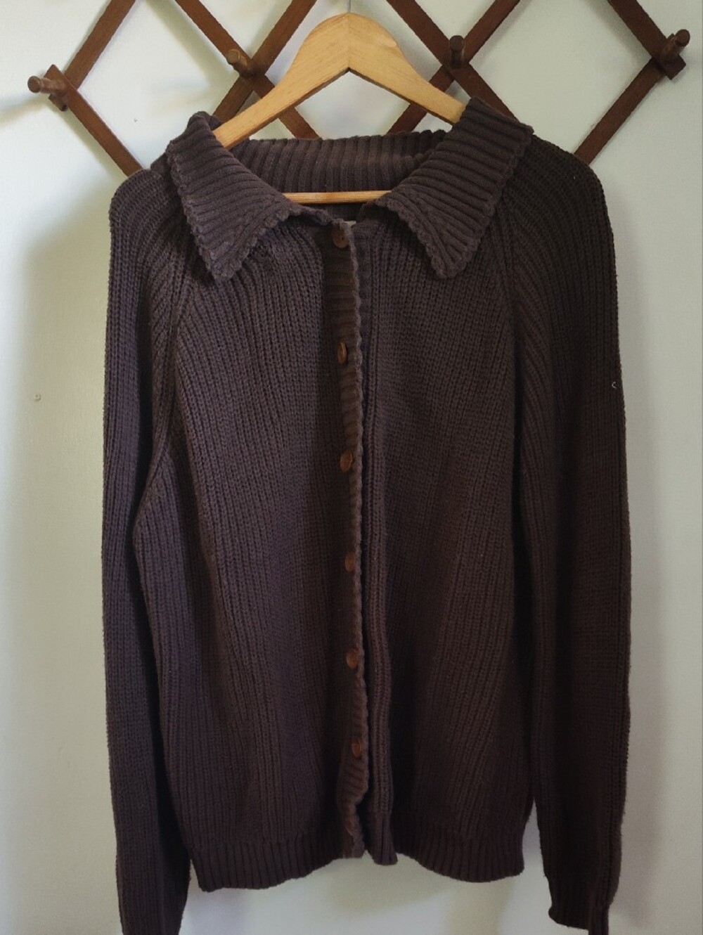 Neuflora Westlock Chocolate Cardigan - Picture 2 of 4